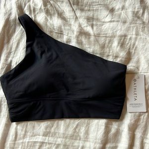 Athleta Aurora Triangle Bra A-C. NWT. Black. Medium